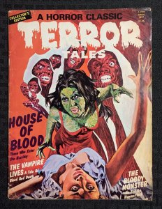 1977 TERROR TALES Magazine v.8 #1 VG- 3.5 House of Blood / The Vampire Lives