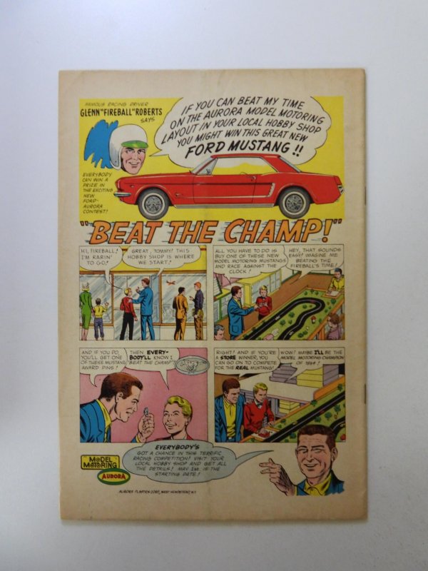 Rip Hunter ... Time Master #21 (1964) VG condition subscription crease