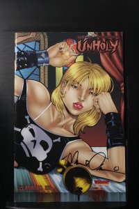 Brian Pulido's Unholy #1 Wrap Variant (2005) *SIGNED