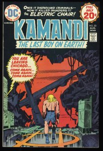 Kamandi, The Last Boy on Earth #20 VF+ 8.5 The Electric Chair! Jack Kirby!