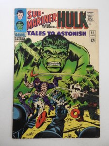 Tales to Astonish #81 (1966) VG Condition moisture stains