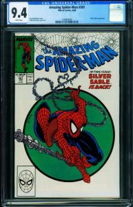 AMAZING SPIDER-MAN #301 comic book CGC 9.4 - MARVEL VENOM  1246954002