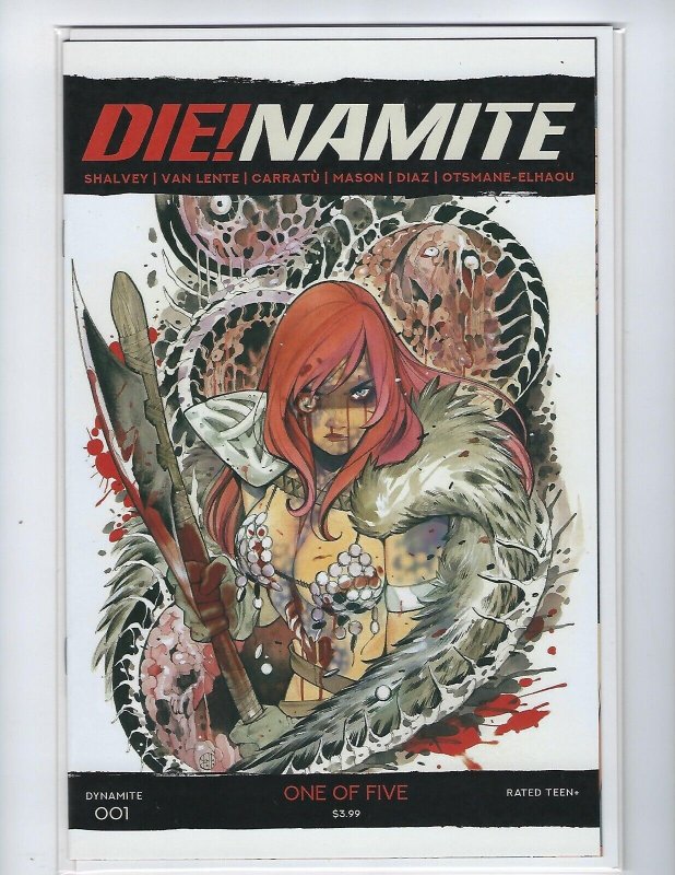 Die!namite #1 Peach Momoko Zombie Incentive Variant Set [NM]