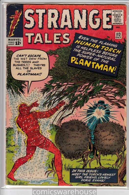 STRANGE TALES (1951 MARVEL) #113 GOOD+ -05361