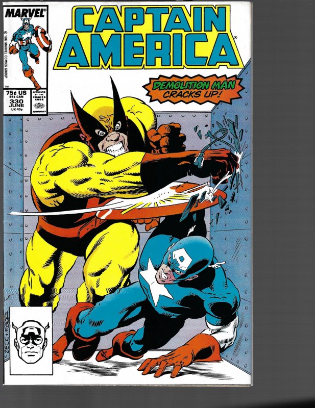 Captain America #330 (Marvel, 1988) NM