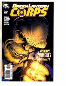 Lot Of 8 Green Lantern Corps DC Comic Books # 19 20 21 22 24 26 27 28 Flash RC15