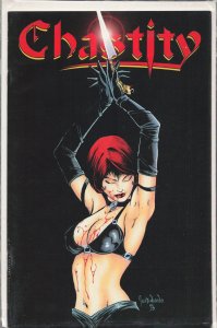 Chastity: Theatre of Pain #1 Black Cover (1997) Chastity