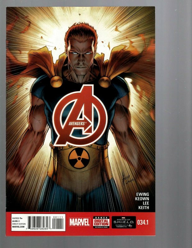 12 Marvel Comics Avengers #26 27 28 29 30 31 32 33 34 34.1 35 36 J446