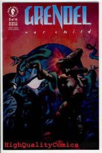 GRENDEL WAR CHILD #3, NM+, Simon Bisley, 1992, Matt Wagner, Devil in the Bayou