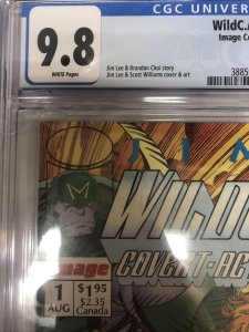 WildC.A.T.S. #1 (CGC 9.8) (1992) Jim Lee & Scott Williams Cover