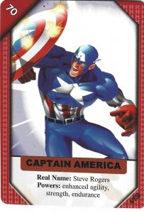 2001 Marvel Recharge: Captain America