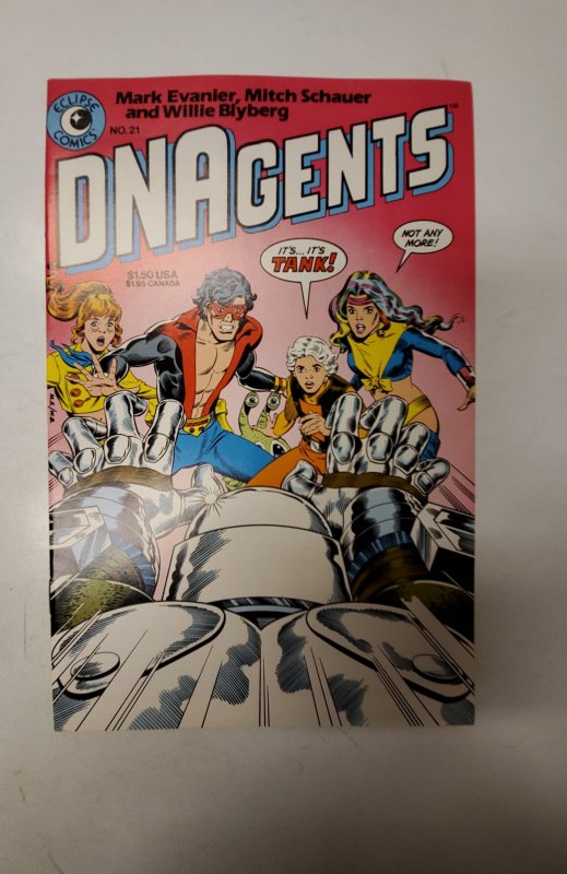 DNAgents #21 (1985) NM Eclipse Comic Book J698