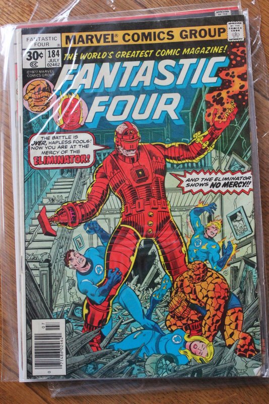 FANTASTIC FOUR #184 (Marvel,1977) Condition FN