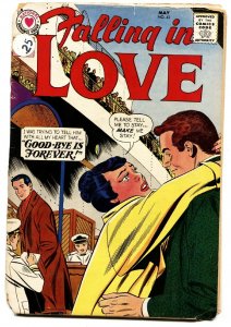 FALLING IN LOVE #42 1961-DC ROMANCE COMICS-SHIP TRAVEL