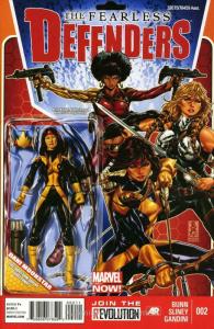 Fearless Defenders #2 VF/NM; Marvel | save on shipping - details inside