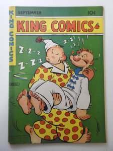 King Comics #101 (1944) VG+ Condition moisture stain