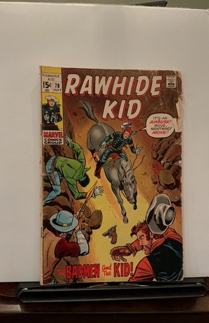 Rawhide Kid #78 (1970) & Western Gunfighters #22 (1974)