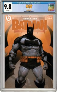 ABSOLUTE BATMAN #1 BEN OLIVER SPOT FOIL LTD EXCLUSIVE (CGC 9.8 PRESALE)