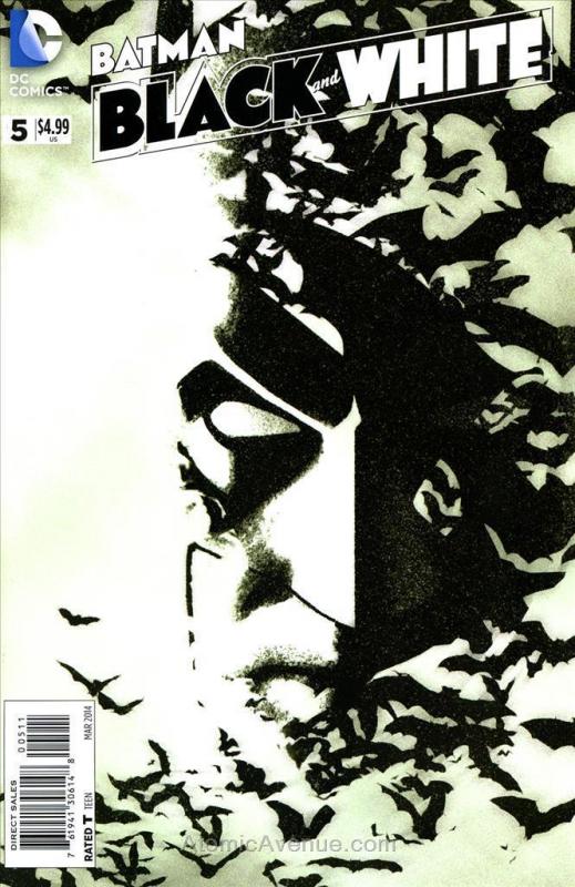 Batman Black and White (2nd Series) #5 VF/NM; DC | save on shipping - details in