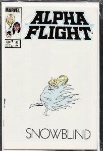 Alpha Flight #6 Direct Edition (1983) Alpha Flight