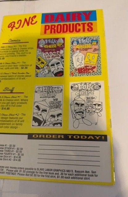 Milk And Cheese 4th Number One (#4), 1st print (Slave Labor), Evan Dorkin
