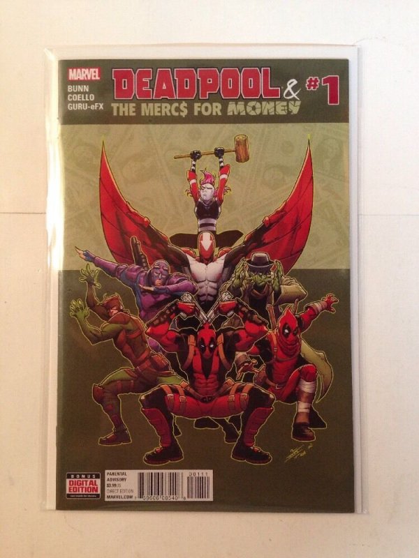 Deadpool The Mercs For Money 1 Near Mint 