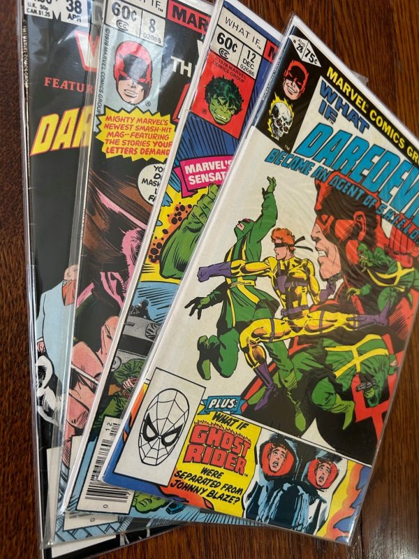 What If? lot of 4 issues (Vol 1 series) Daredevil Hulk