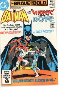 Brave & The Bold 181  F  Batman & Hawk & Dove - Alan Brennert Story!