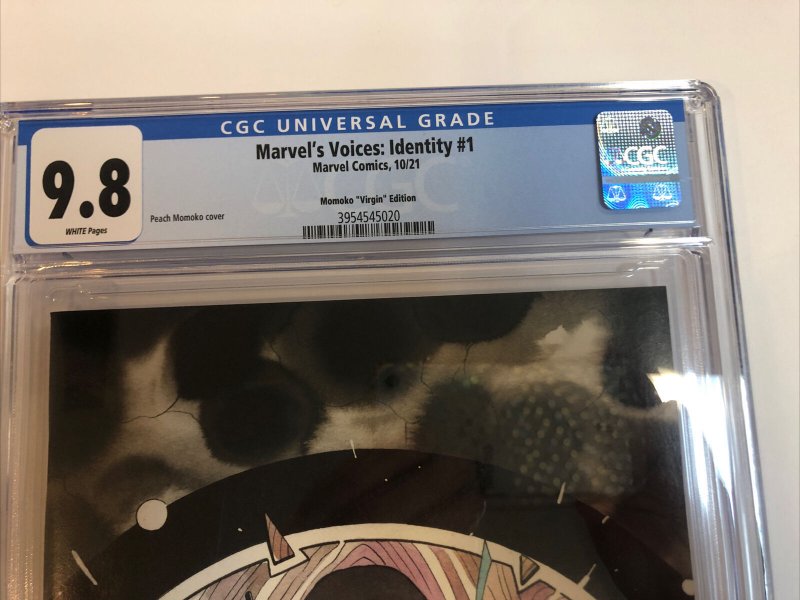 Marvel's Voices Identity (2021) # 1 (CGC 9.8) Momoko Virgin | Census=3