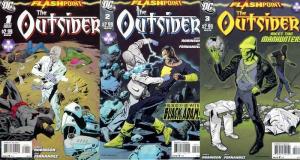 FLASHPOINT OUTSIDER  (2011) 1-3  Complete tie-in!