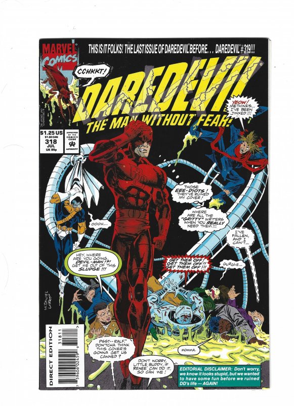 Daredevil #315 through 318 (1993)