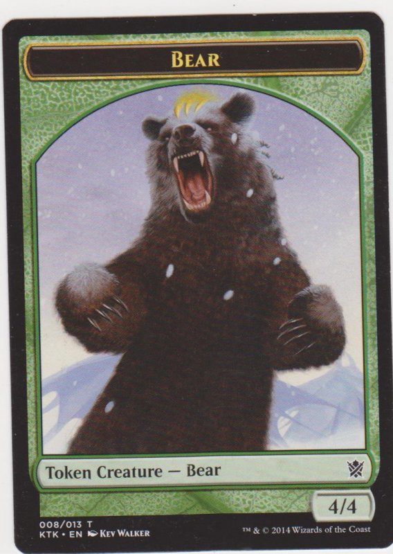 mtg bear card MTG 1x Spectral Bears Homelands card MTG Magic the Gathering – Omniphustoys
