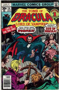 Tomb of Dracula #54 Marv Wolfman Gene Colan Blade 1st Janus FN