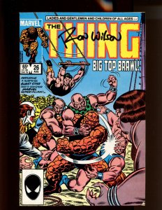 Thing #26 - SIGNED BY RON WILSON! (7.0) 1985