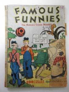 Famous Funnies #9 (1935) PR Condition see description