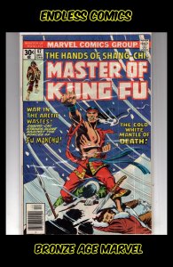 Master of Kung Fu #47 (1976) THE COLD WHITE MANTLE OF DEATH! / HCA1