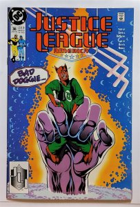 Justice League America #36 (March 1990, DC) 7.5 VF-  