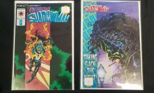SHADOWMAN 4PC (VF/NM) THE MORNING AFTER, SOMETHING COMING, AFTERMATH 1994