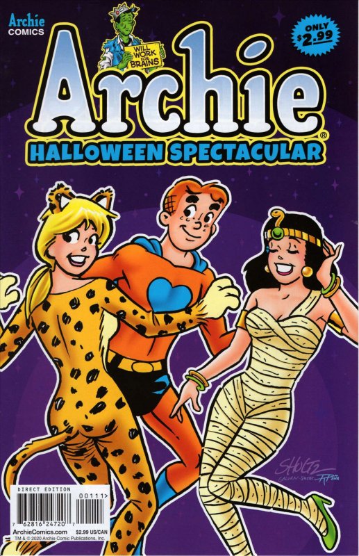 Archie Halloween Spectacular #2020 VF/NM ; Archie | Pureheart Cover