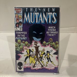 The New Mutants #49 1987 marvel Comic Book