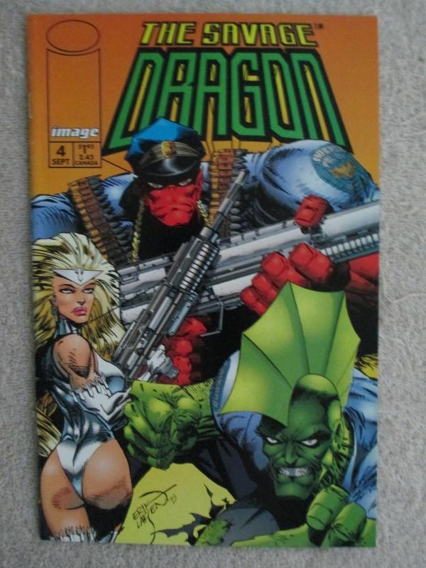 SAVAGE DRAGON #1 & #4, VELOCITY #2 - 3 Issue Lot - From Image Comics