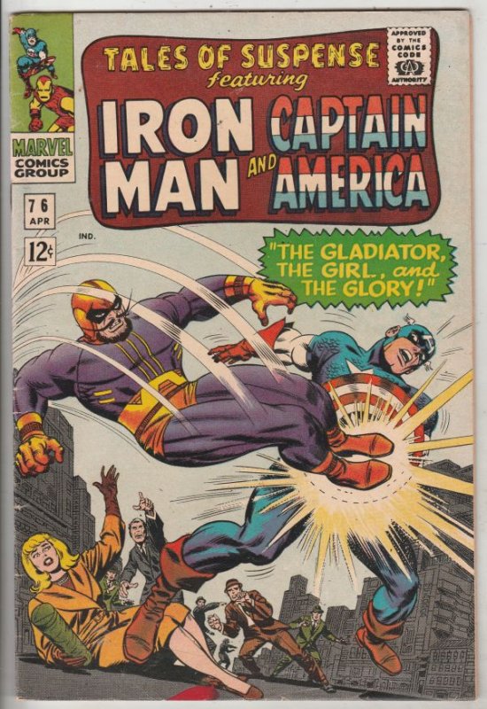 Tales of Suspense #76 (Apr-66) VF/NM High-Grade Iron Man, Captain America, Bu...