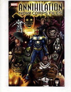 ANNIHILATION NOVA CORPS FILES #1 Cosmic Powered Heroes & Villains !!!! / ID#164