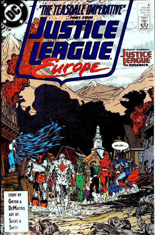 Justice League Europe #8 (1989)