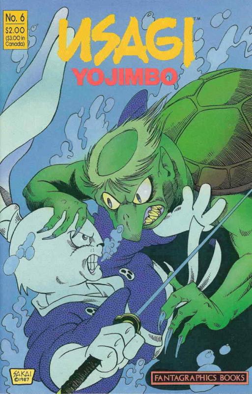 Usagi Yojimbo (Vol. 1) #6 VF; Fantagraphics | save on shipping - details inside