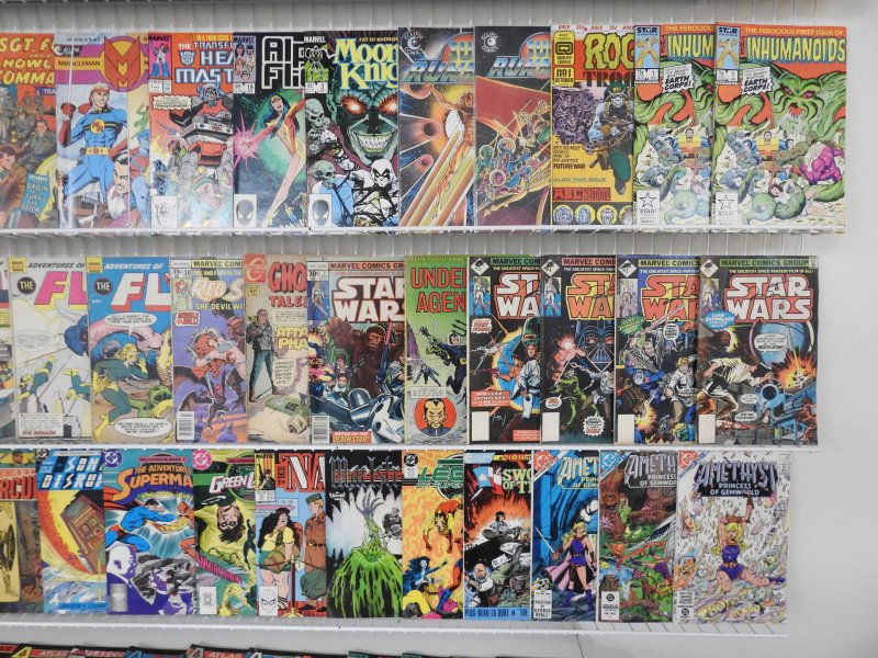 Huge Lot 190+ Comics W/ Star Wars, The Fly, Eternals, Dreadstar, +More Avg VG