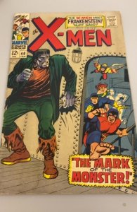 The X-Men #40 (1968)vs Frankenstein see description