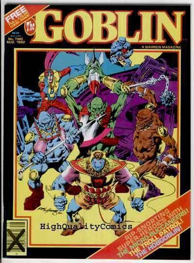 GOBLIN #2, VF+/NM, Warren, Tin Man, 1st HobGoblin, Gremlin, 1982,Troll,Bermejo