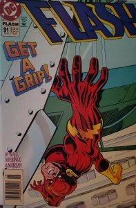 Flash #91 Newsstand (1987-2006) DC Comics