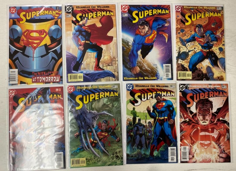 Superman lot #175-222 (2nd series) 22 diff 8.0 VF (2001-05)